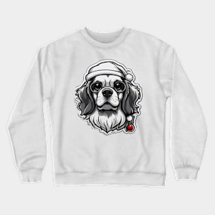 Santa puppy Crewneck Sweatshirt